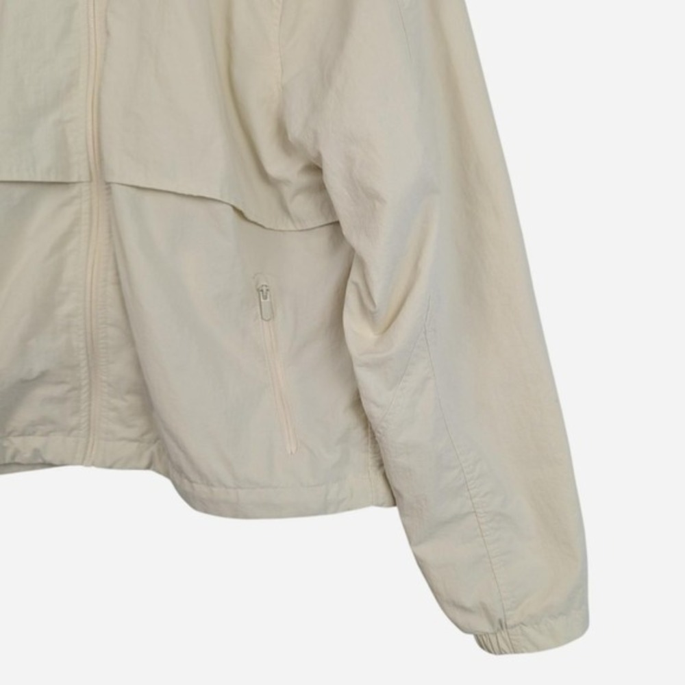 Quince Water Repellent Windbreaker Jacket Tofu Cream Large - Picture 9 of 12